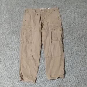 Old Navy Men's Khaki Cargo Pants